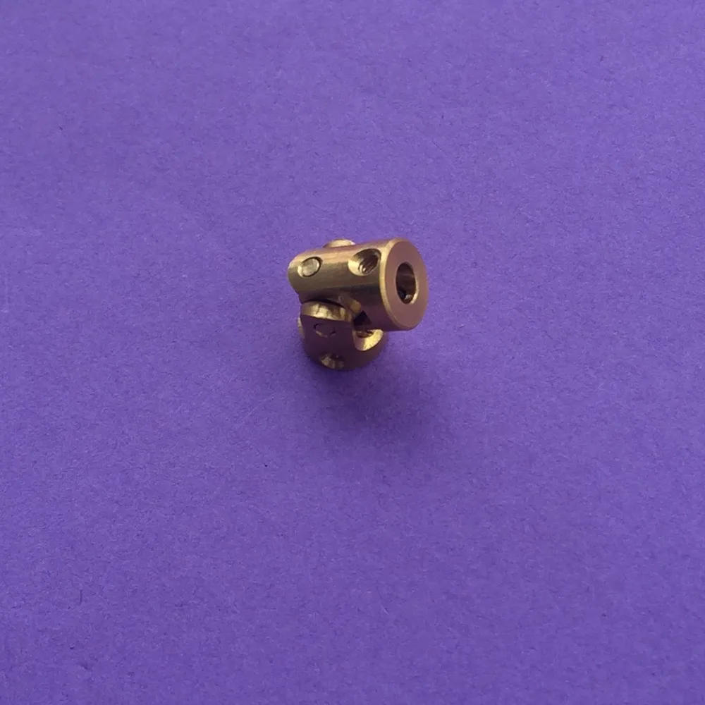 Description Picture 4 of item1pc J292Y Brass Mini 3-3mm Universal Joint Micro DIY Model Joint Connector