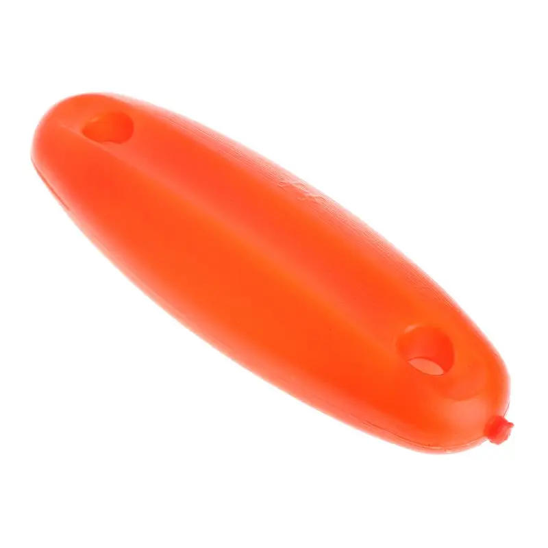 Description Picture 3 of item13cm ball Floats fishing tackle net float plastic orange color ocean boat fishing accessories