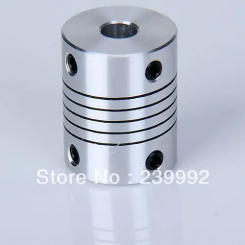 CNC motor jaw shaft coupler 5mm to 8mm flexible coupling OD19x25mm