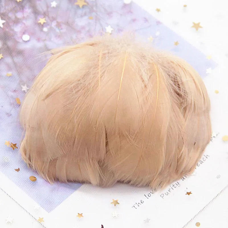 Description Picture 5 of itemNatural Goose Feathers 4-8cm Small Floating Colourful Swan Feather Plume for Craft Wedding Jewelry Home Decoration Plumes 100pcs