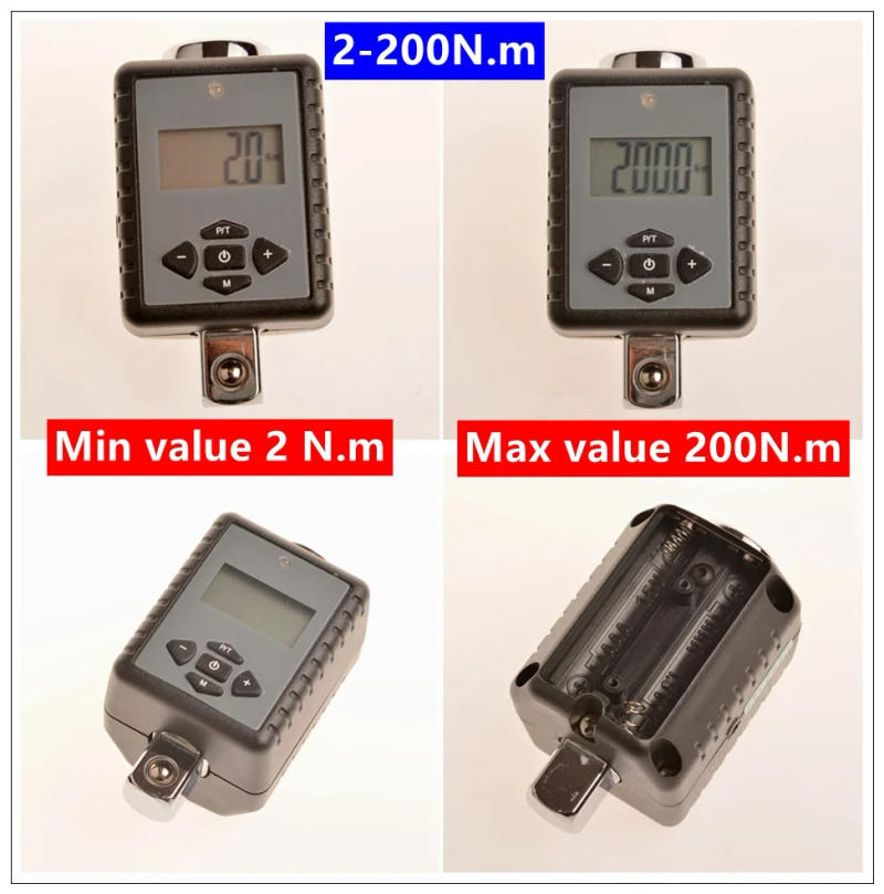 Description Picture 6 of itemDigital torque wrench 0.3-1000 Nm Adjustable Professional Electronic Torque Wrench Bike car Repair Dynamic torque measurement