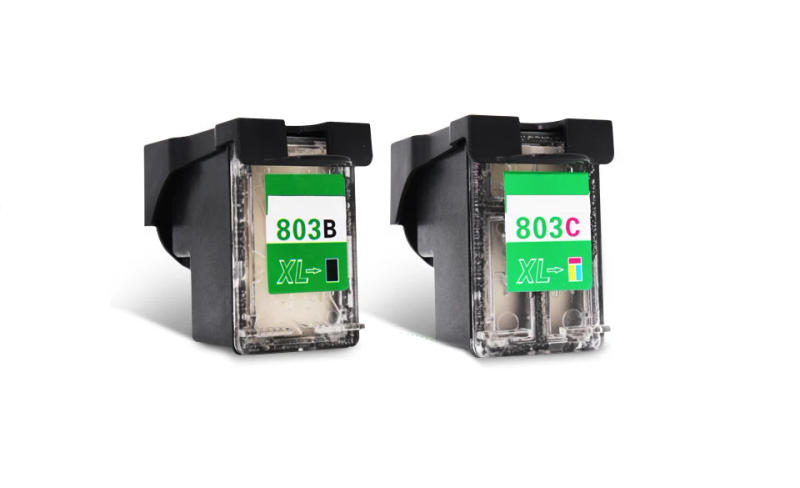 Description Picture 5 of itemvilaxh HP803 Cartridge For Refillable Edibel Ink Cartridge For Coffee Printer Food Printer For HP 803BK 803 Color