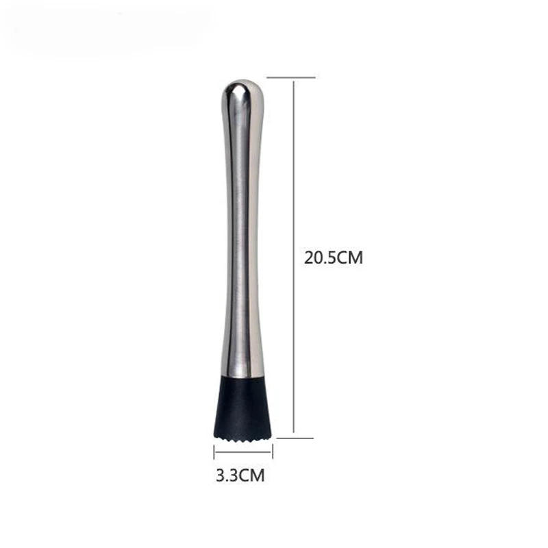 Description Picture 2 of itemStainless Steel Cocktail Shaker Bar Tool With Strainer Pourer Spouts Mixing Spoon Channle Knife Ice Tongs Measuring Cup