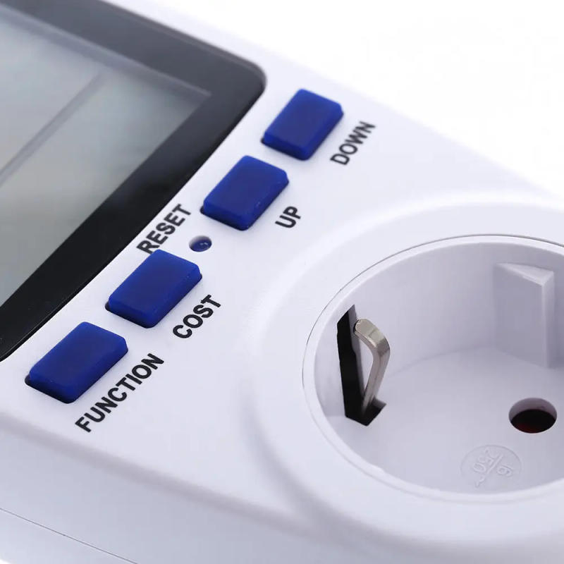 Description Picture 5 of itemLCD Digital Volt Voltage Wattmeter Power Analyzer Electronic Energy Meter Automatic Kwh Switch EU plug AC Meters 220v socket