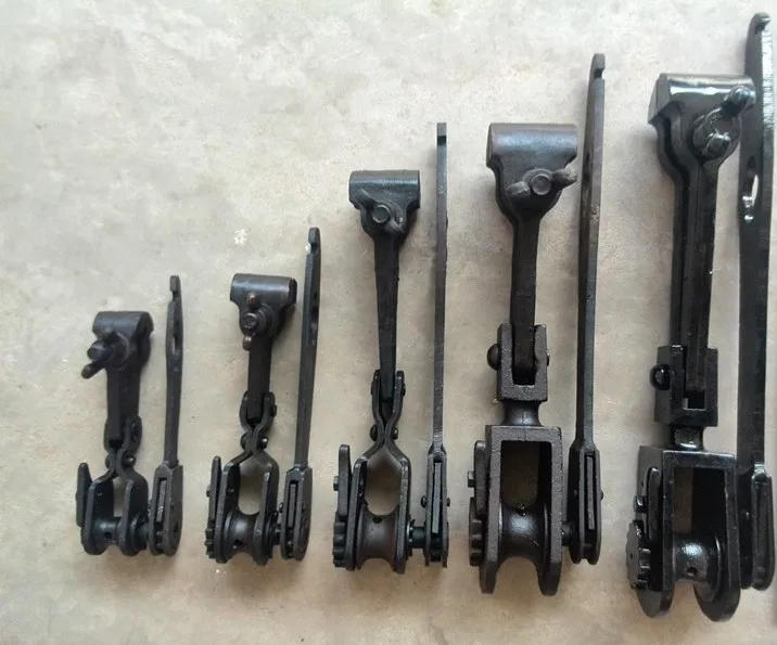 Description Picture 5 of item10" with 1.5M steel wire rope, Greenhouse tensioner Tiger head tensioner clamp for wire, steel strand wire grip iron cable clamp