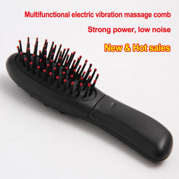 Electric massage comb Multifunctional heath hair care Vibrating Massage hair brush relaxation and Body Massage Comb Brush 1pc