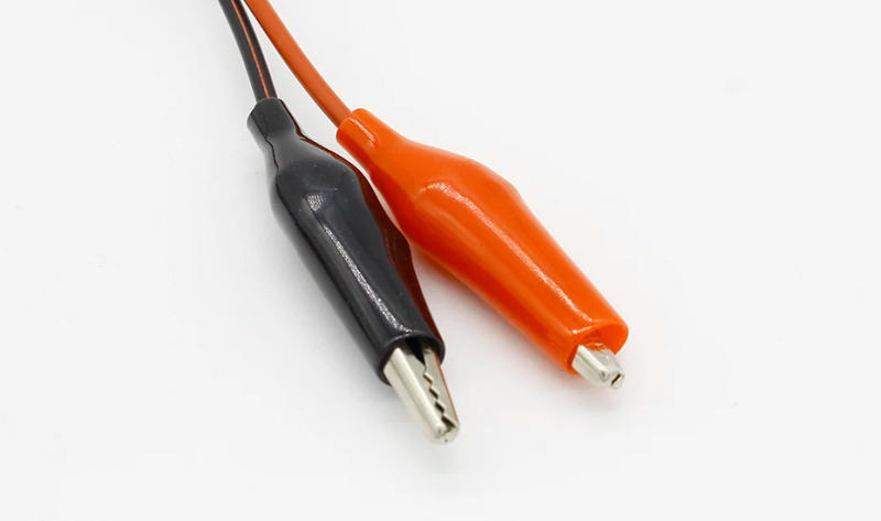 Description Picture 4 of item4mm Injection Banana Plug To Shrouded Copper Electrical Clamp Alligator Clip Test Cable Leads 1M For Testing Probe