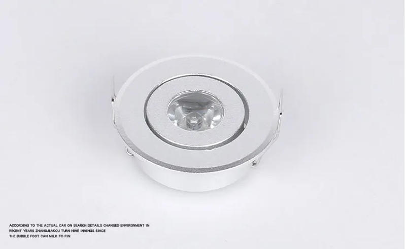 Description Picture 3 of item1W 3W 6W MINI Downlight  Dimmable High Power LED Recessed Ceiling DownLight Lamps LED Downlights for Living Room Cabinet Bedroom