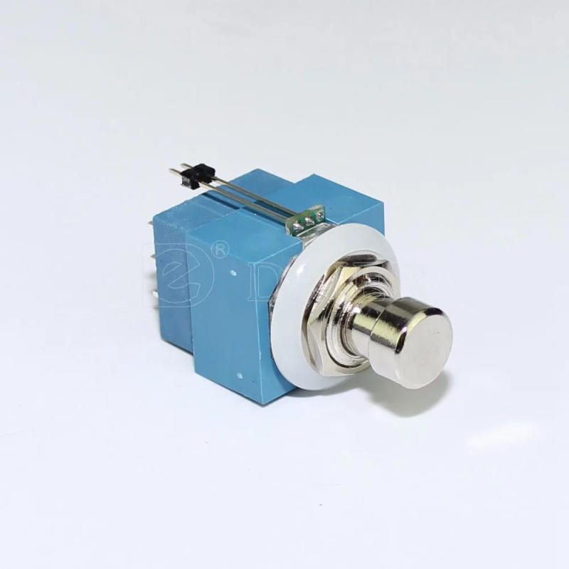 Description Picture 4 of item10PCS Foot Switches 4A 125VAC/30VDC 2A 250V Push Button Switch Latching 9 Pin 3PDT ON-ON Red Blue Green LED With Solder Terminal