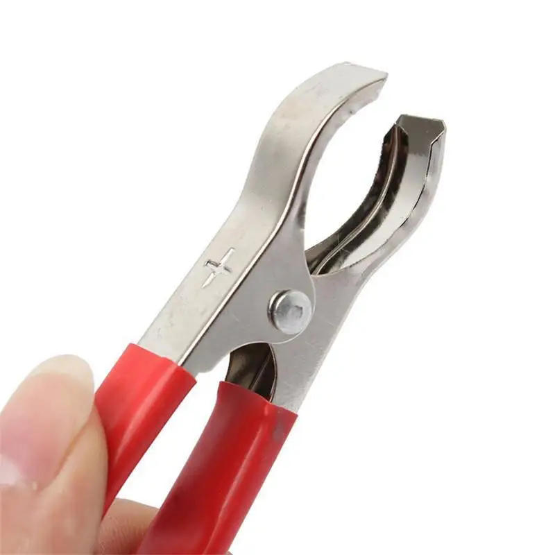 Description Picture 4 of item2pcs 30A Insulated Crocodile Clips 75mm Low Voltage Wire Lead Test Alligator Clamps