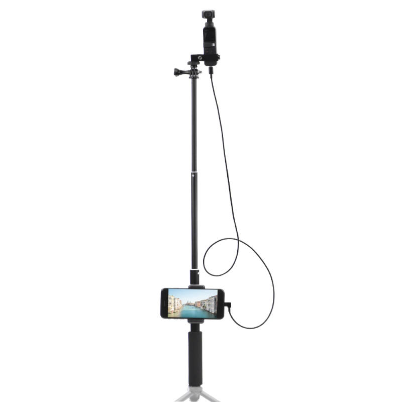 Description Picture 5 of itemPhone Mount Module Extension Pole Rod Selfie Stick for DJI OSMO Pocket/Pocket 2 Gimbal Cable for Type-c IOS Android Accessory