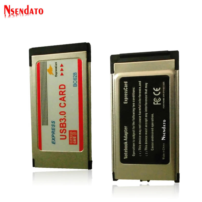 Description Picture 4 of itemBC628 Express Card ExpressCard 34 54mm to 2 Ports Hidden Inside USB 3.0 Adapter Converter USB3.0 expansion Card