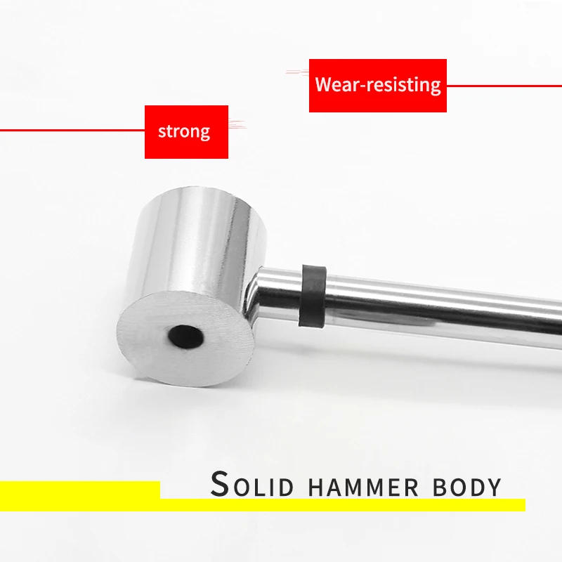 Description Picture 4 of itemDouble Face Tap Rubber Hammer 25mm 30mm 35mm 40mm 45mm Multifunctional Glazing Window Beads Hammers Nylon Head Rubber Mallet