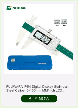 Description Picture 6 of itemFUJIWARA Stainless Steel Digital LCD Electronic Vernier Caliper MM/Inch 0-150MM Accuracy 0.01mm Plastic Box Packing