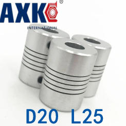 Ball Bearing Rodamientos Roulement A Bille 5pcs 6.35x8mm Shaft Couplings Coupler 6.35mm To 8mm Stepper Motor 6.35*8mm D20 L25 X