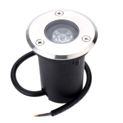 16pcs/lot 3W Warm Cold White Epistar Chips LED Underground Light IP68 Buried Recessed Floor Outdoor Lamp Free Shipping