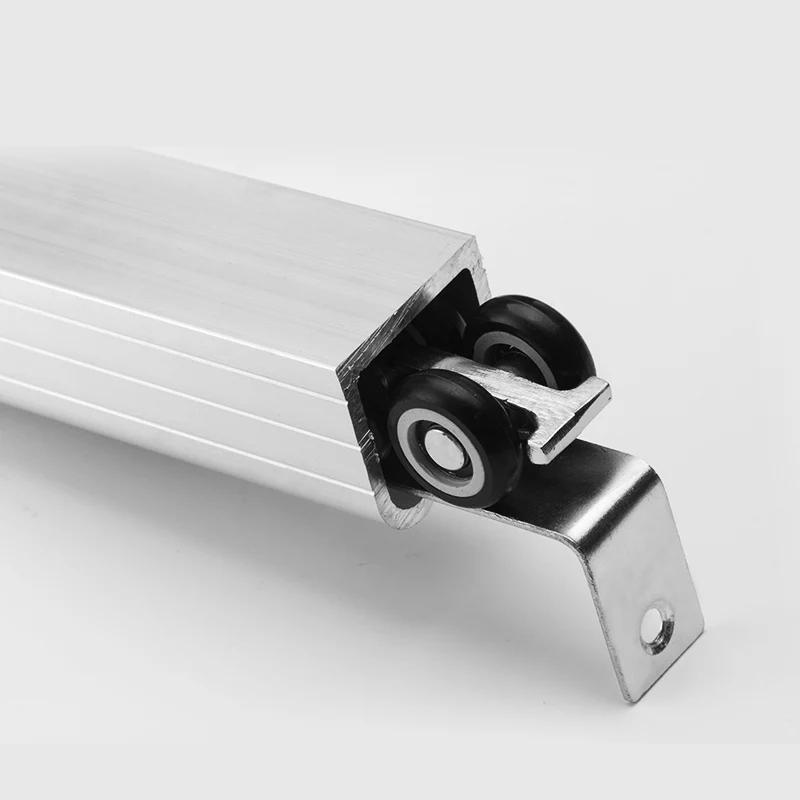 Description Picture 6 of itemHardware Slide Doors pulley, Sliding doors hanging rail wheel, small size, 1 sets ,for one door 30 * 30 hanging rail