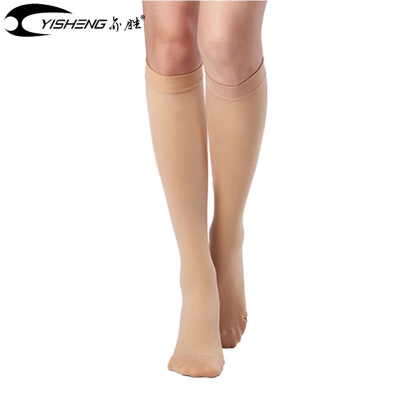 Description Picture 5 of itemMedical Knee High Compression Socks Closed Toe  23-32mmHg for Women and Men Medical Calf  Support Socks Graduated Compression