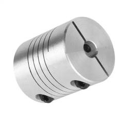 NEW 6.35x12mm CNC Stepper Motor Shaft Coupler Flexible Coupling OD 25x30mm shaft coupling 6.35mm 12mm 3D printer parts cnc parts