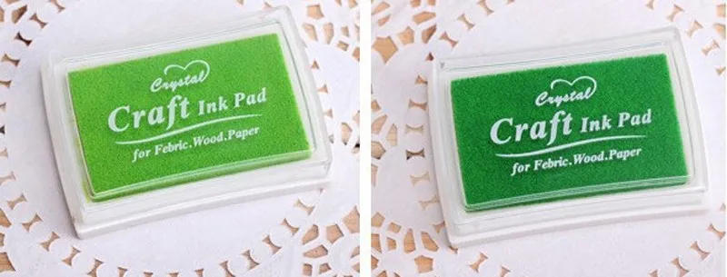 Description Picture 6 of item15 Colors Inkpad Handmade DIY Craft Oil Based Ink Pad Rubber Stamps Fabric Wood Paper Scrapbooking pad Finger Paint Wedding