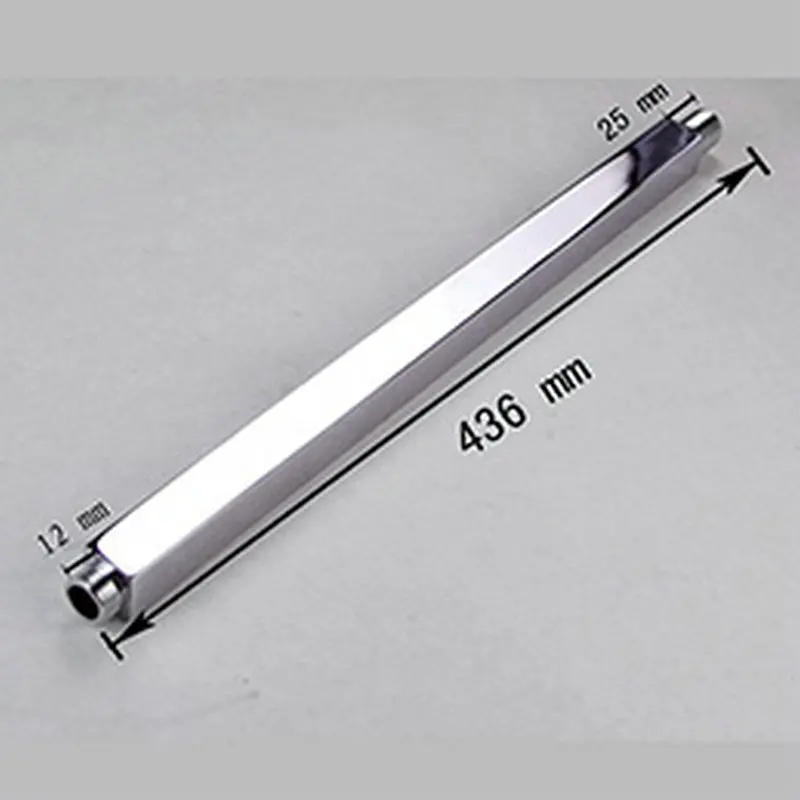 Description Picture 2 of itemMonite Wall Mount Brass Shower Arm Chrome Polished Bathroom Concealed Install Shower Holder Shower Head Bar