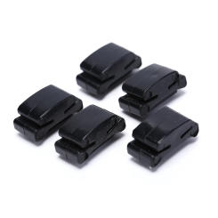 5 Pcs 20g Black Rubber Guitar Pick Holder Fix On Headstock For Guitar Bass Ukulele