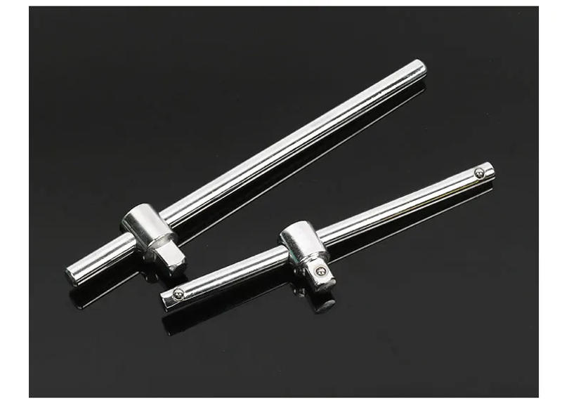 Description Picture 4 of item1/4 3/8 1/2 Inch Socket Wrench Driver 115 160 235 mm Long Extension Sliding Bar for Retchet Driver Auto Bicycle Tools