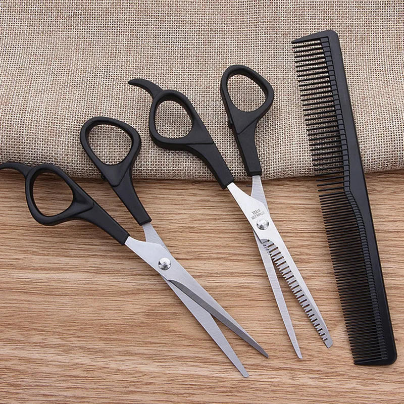 Description Picture 4 of itemProfessional 3PC Hair scissors cutting shears Salon Barber Hair Cutting Thinning Hairdressing Set Styling Tool Hairdressing comb