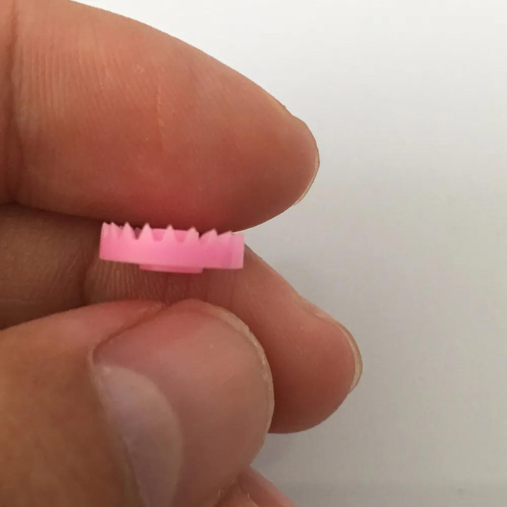 Description Picture 4 of item3pcs Sale K943 Pink Color Single-deck Crown Gear DIY Model Making Gears Toy Car Free Shipping Brasil