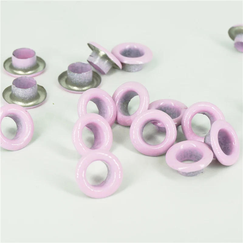 Description Picture 6 of item100pcs 10 colors selected Scrapbook Eyelets Inner Hole 5mm Metal eyelets For Scrapbooking garment clothes eyelets,Apparel Sewing