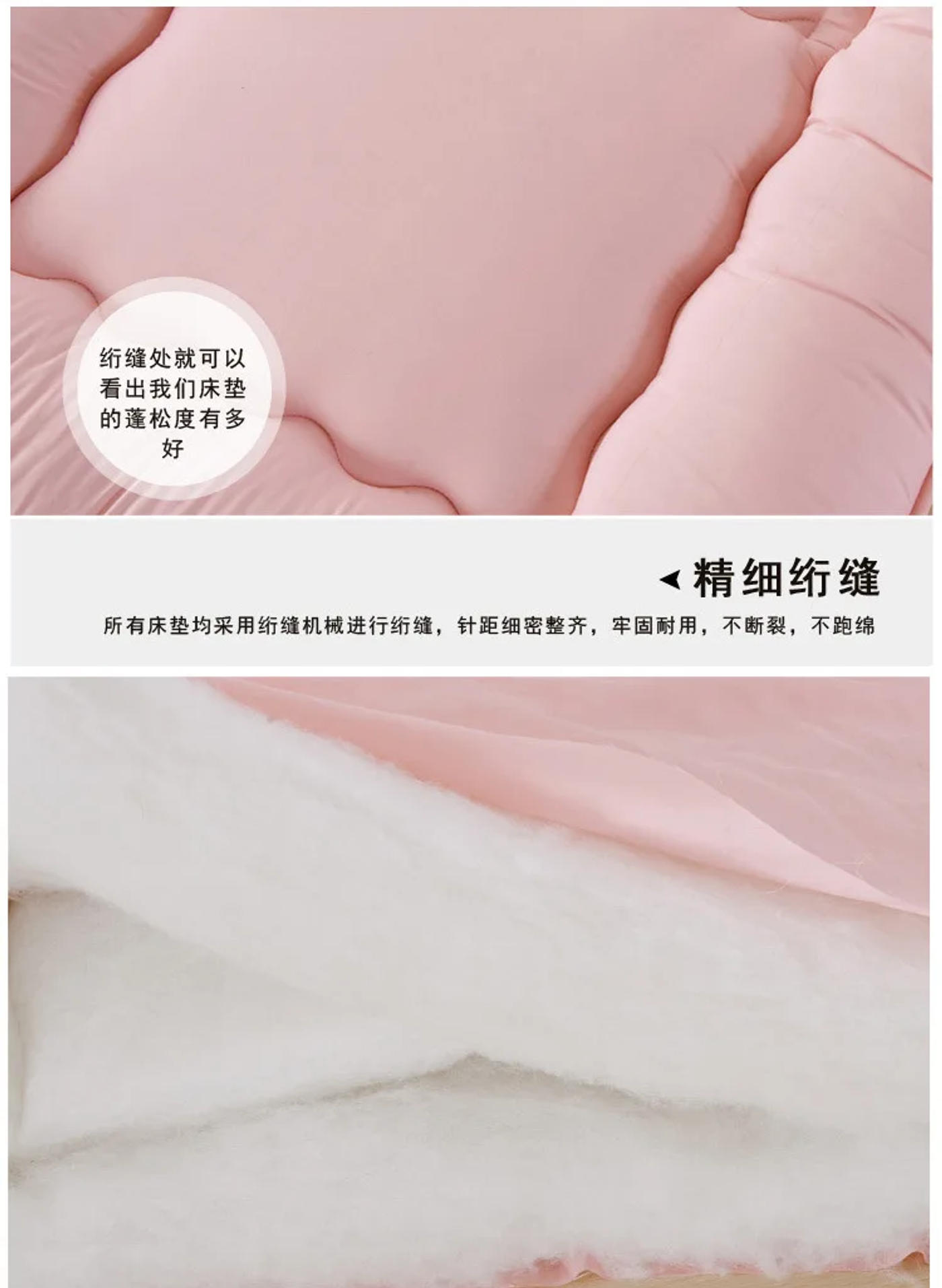 Description Picture 6 of itemDropshipping Customizable Size Mattress Soft Mattress Home Tatami Mat Was The Floor Mat Student ZHA14A-14599