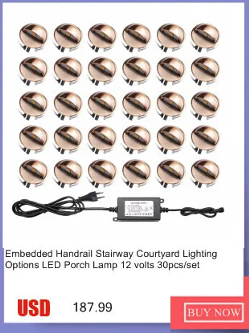 Description Picture 2 of itemIndoor/Garden Decoration Lamp Led Low Voltage Outdoor Lighting Stainless Steel Lawn Light Decor Home Yard 20pcs/set F104-20