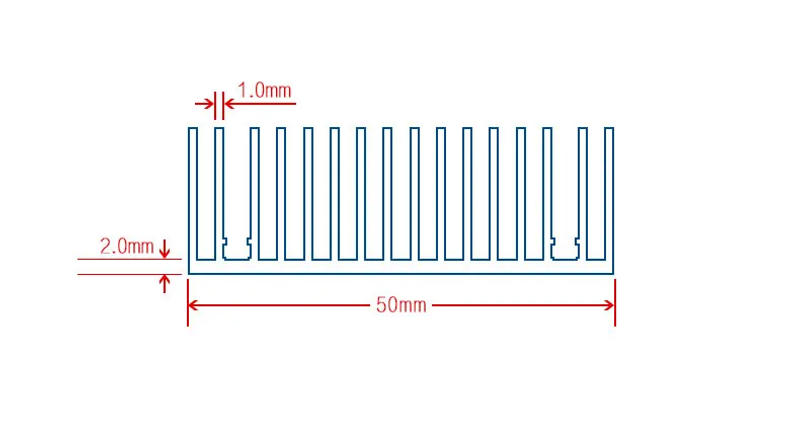Description Picture 6 of itemDIY High Power LED aluminum Heatsink radiator heat sink DIY 9W 15W 18W 30W 60W aquarium led light, diy led grow light