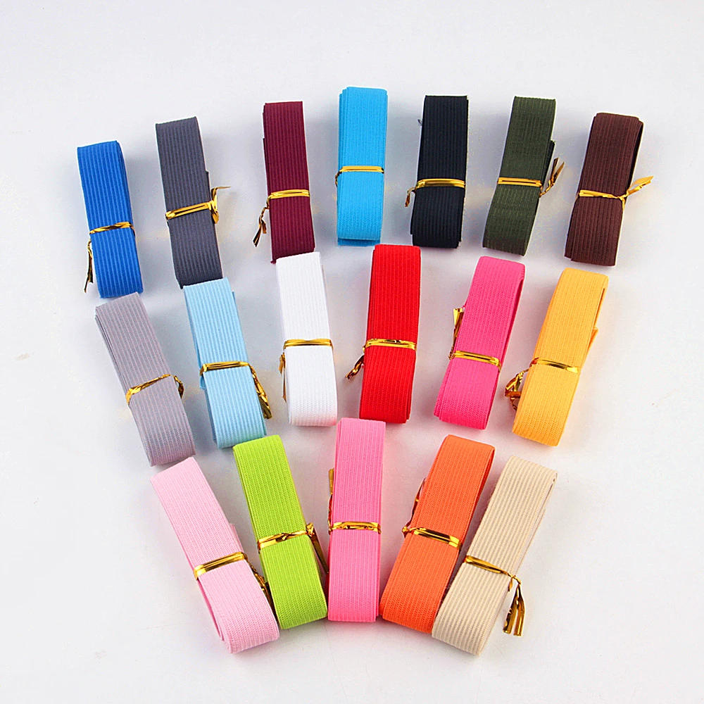 Description Picture 2 of item20mm Colorful High-elastic Elastic Bands Rope Rubber Band 2cm Spandex Ribbon Sewing Lace Trim Waist Band Garment Accessory