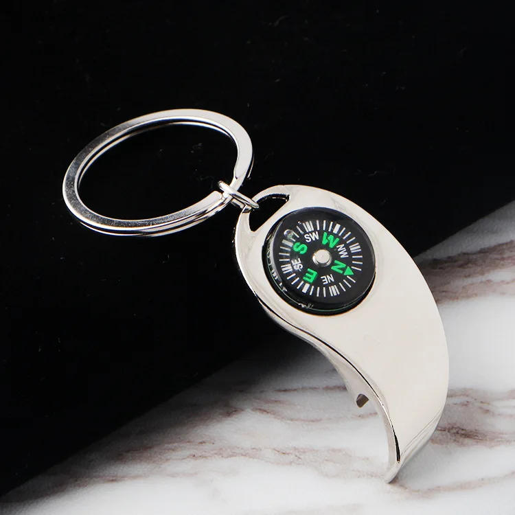 Description Picture 5 of itemMini Compass Opener Keychain Creative Home Gifts Outdoor Camping Travel Multi-Function Gadgets Small Tools Portable Accessories