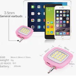 Hot Self-photographed lighting Phone Supplementary lights Phone external lighting Phone photography Assist lighting lamp bulb