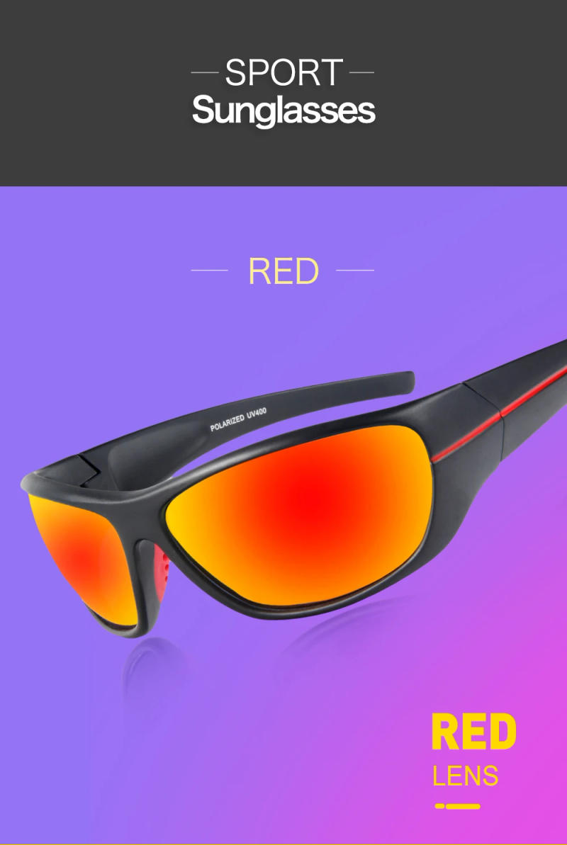 Description Picture 2 of itemQueshark Polarized Camping Hiking Fishing Sunglasses Sports Glasses Climbing Eyewear Golf Driving Glasses Men Women