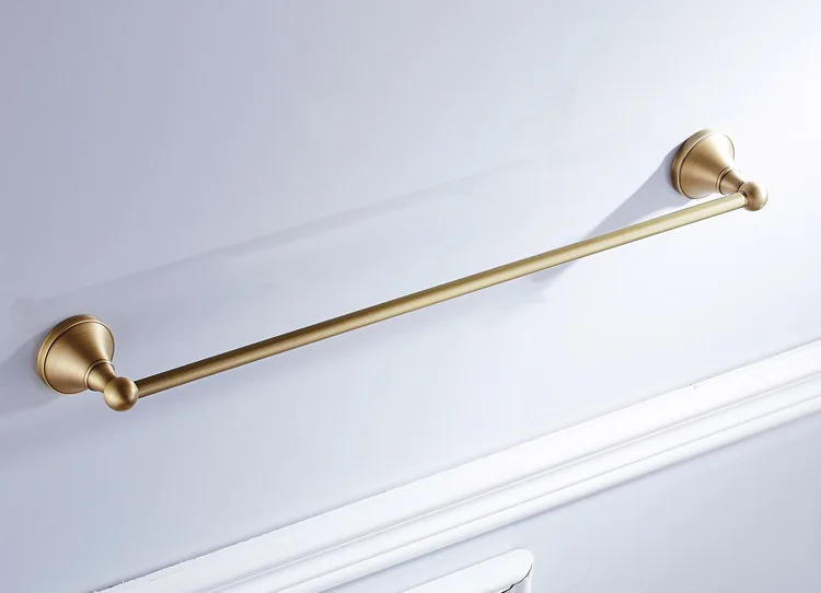 Description Picture 4 of itemSingle rod towel bar bathroom full copper European shower room pendant antique towel rack single pole 9043K