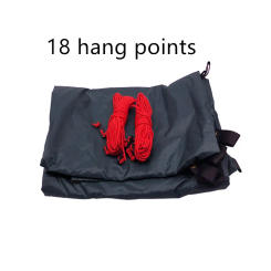 FLAMES CREED 210T Ultralight Tarp Outdoor Camping Survival Sun Shelter Shade Awning Silver Coating Pergola Waterproof Beach Tent