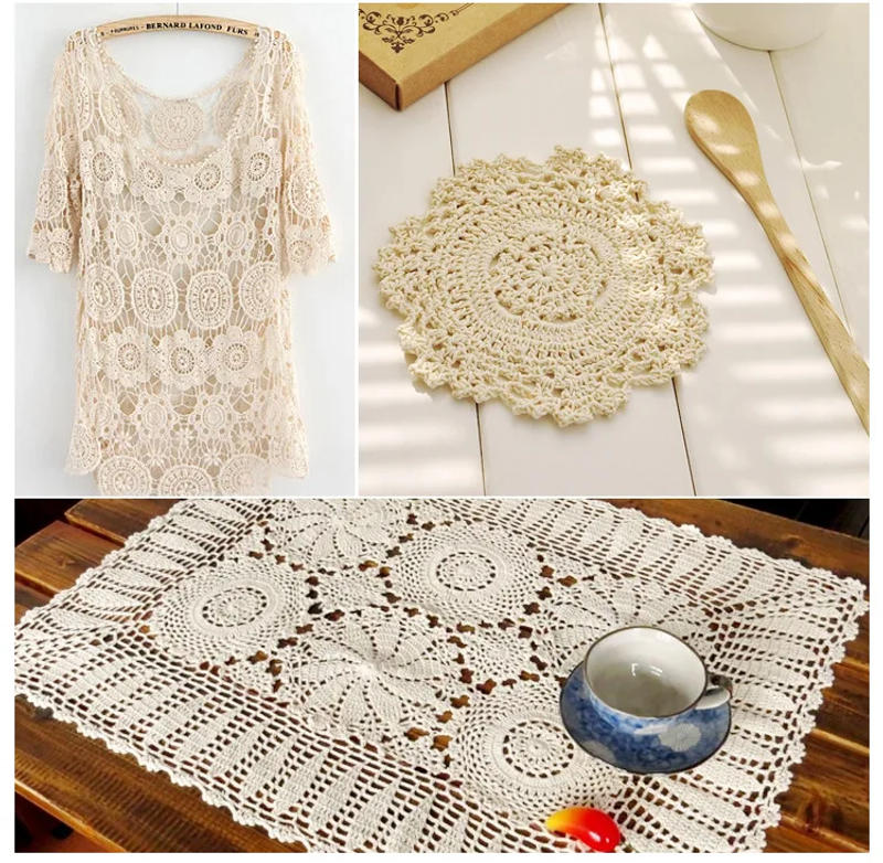 Description Picture 2 of item1PC=50g Lace Yarn 100% Cotton Yarn for Crocheting Fine Combed Yarn Using Crochet Knitting Yarn