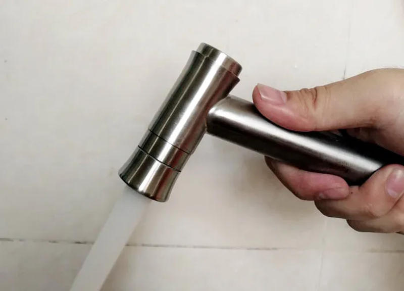 Description Picture 3 of itemToilet Bathroom 304 stainless steel Bidet Diaper Shower Head two function Spray Sprayer Woman Tap Douche kit BD554