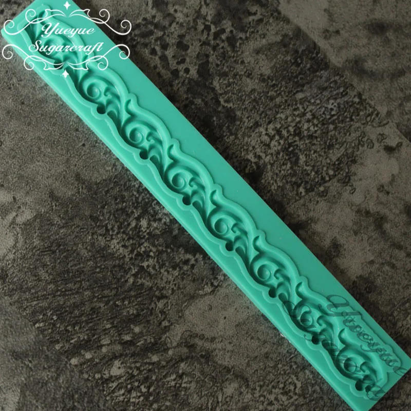 Description Picture 5 of itemYueyue Sugarcraft Border silicone mold fondant mold cake decorating tools chocolate gumpaste mold