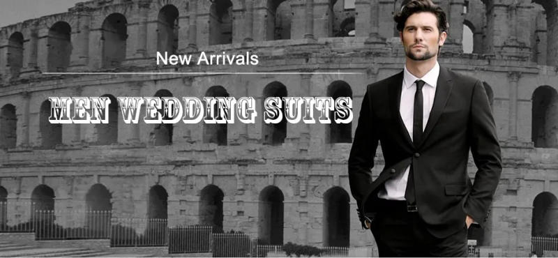 Description Picture 2 of itemNew In Suits & Blazer Costume Homme 2023 Fashion 2 Pieces Set Men Suits For Wedding Prom Dresses Tailor Made Groomsmen Suits