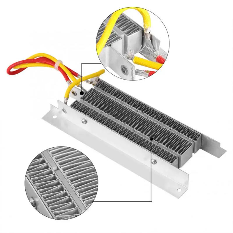 Description Picture 4 of item12V 400W Electric Ceramic Heater Thermostatic Insulation PTC Heating Electric Heater Parts