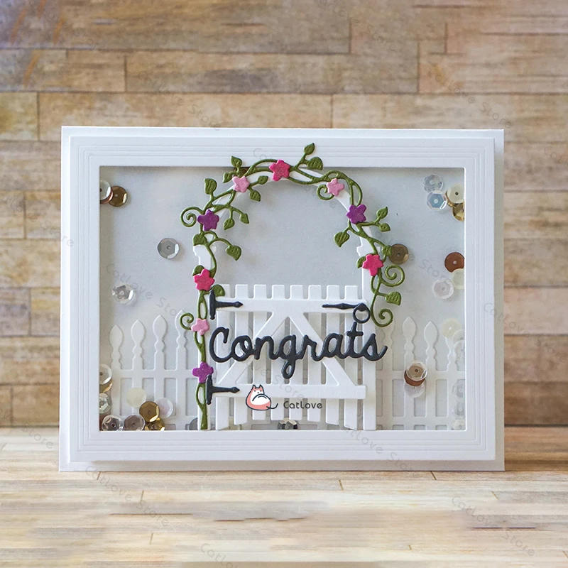 Description Picture 5 of itemGarden Series Metal Cutting Dies Stencils For DIY Scrapbooking Album Paper Card Decorative Craft Embossing Die Cuts New 2019