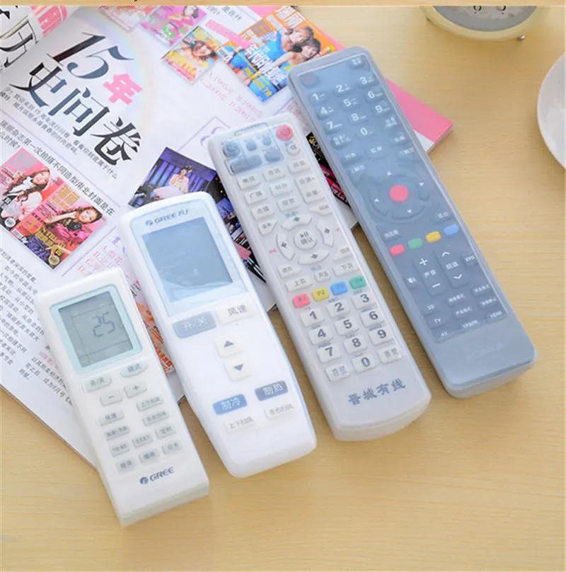 Description Picture 3 of itemSilicone TV Remote Control Case Cover Home Air Conditioning Remote Control Storage Bag Silicone Cover Waterproof And Dustproof