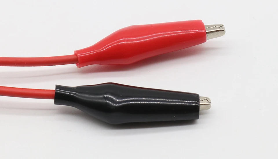 Description Picture 5 of item4mm Injection Banana Plug To Shrouded Copper Electrical Clamp Alligator Clip Test Cable Leads 1M For Testing Probe