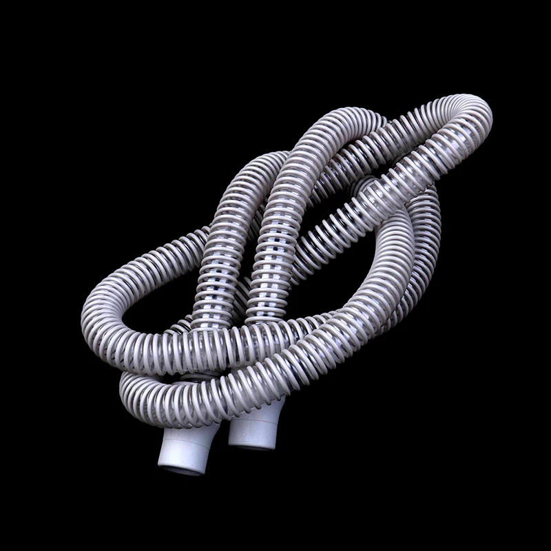 Description Picture 2 of item71" Flexible Hose Tube For Cpap Mask Sleep Apnea Snoring Medical Breathe Notch New