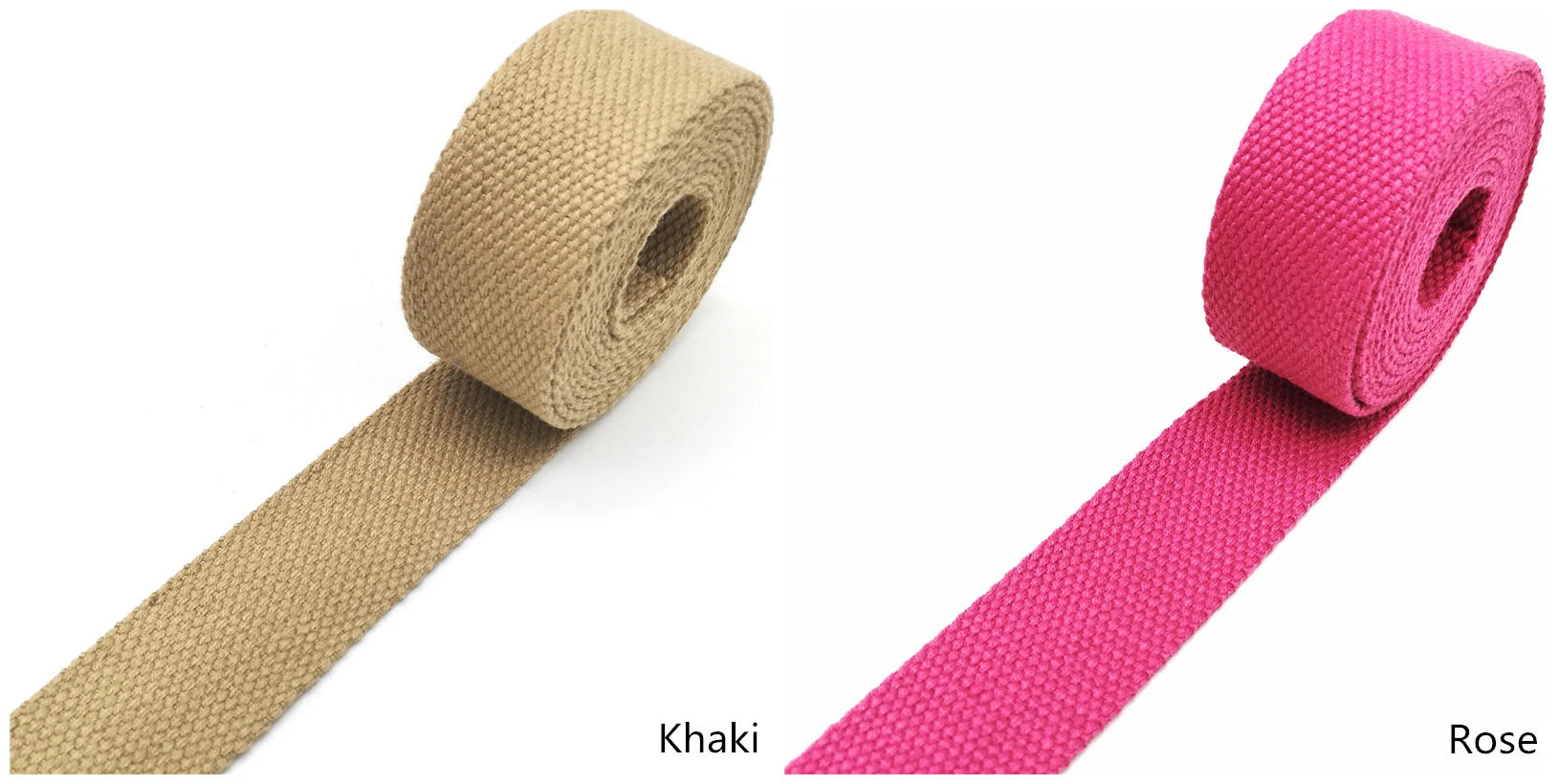 Description Picture 6 of item2 yards 32mm Canvas Ribbon Belt Bag Thickening(2mm) Cotton Webbing Nylon  Knapsack Strapping Sewing   Accessories