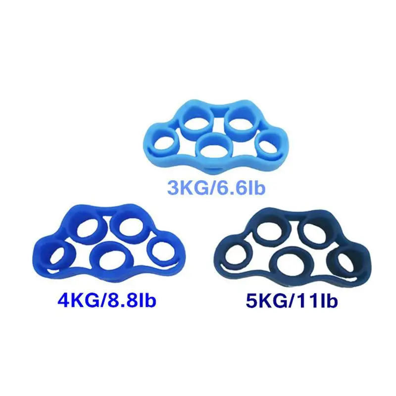 Description Picture 2 of item1pcs Finger Resistance Bands Finger Gripping Exerciser Strengthen Muscles Exerciser Hand Grip Exerciser Finger Trainer
